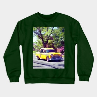 Vintage Taxi Crewneck Sweatshirt